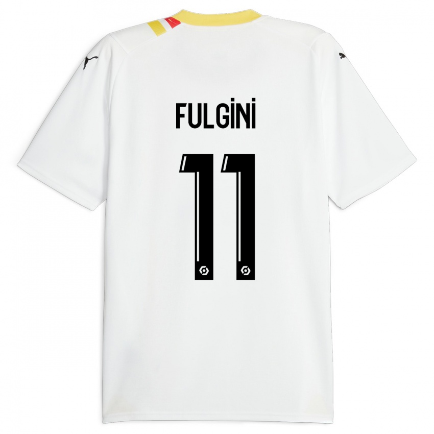 Kinder Angelo Fulgini #11 Schwarz Auswärtstrikot Trikot 2023/24 T-Shirt Österreich