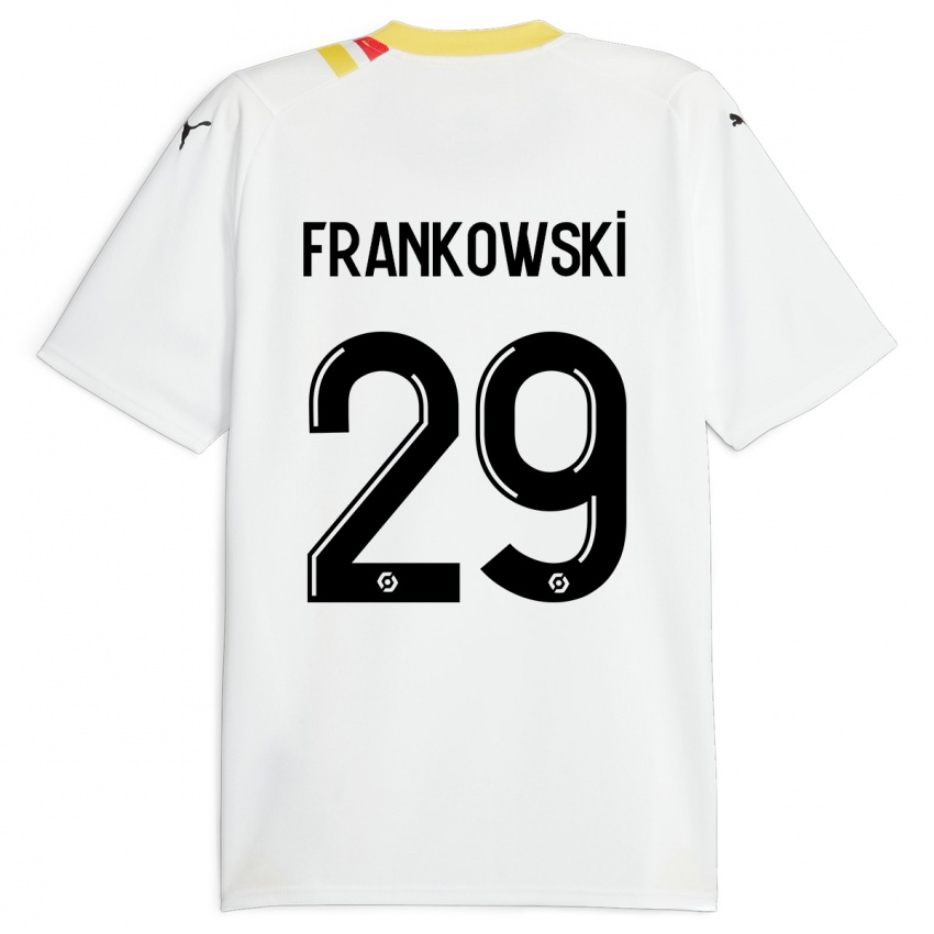 Kinder Przemyslaw Frankowski #29 Schwarz Auswärtstrikot Trikot 2023/24 T-Shirt Österreich