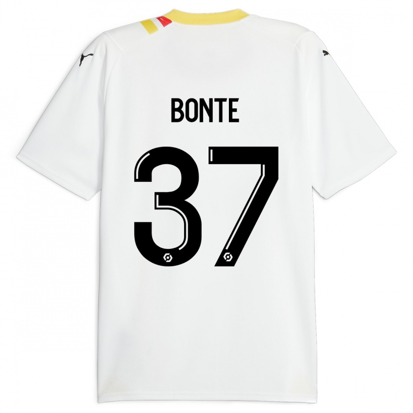 Kinder Nolan Bonte #37 Schwarz Auswärtstrikot Trikot 2023/24 T-Shirt Österreich