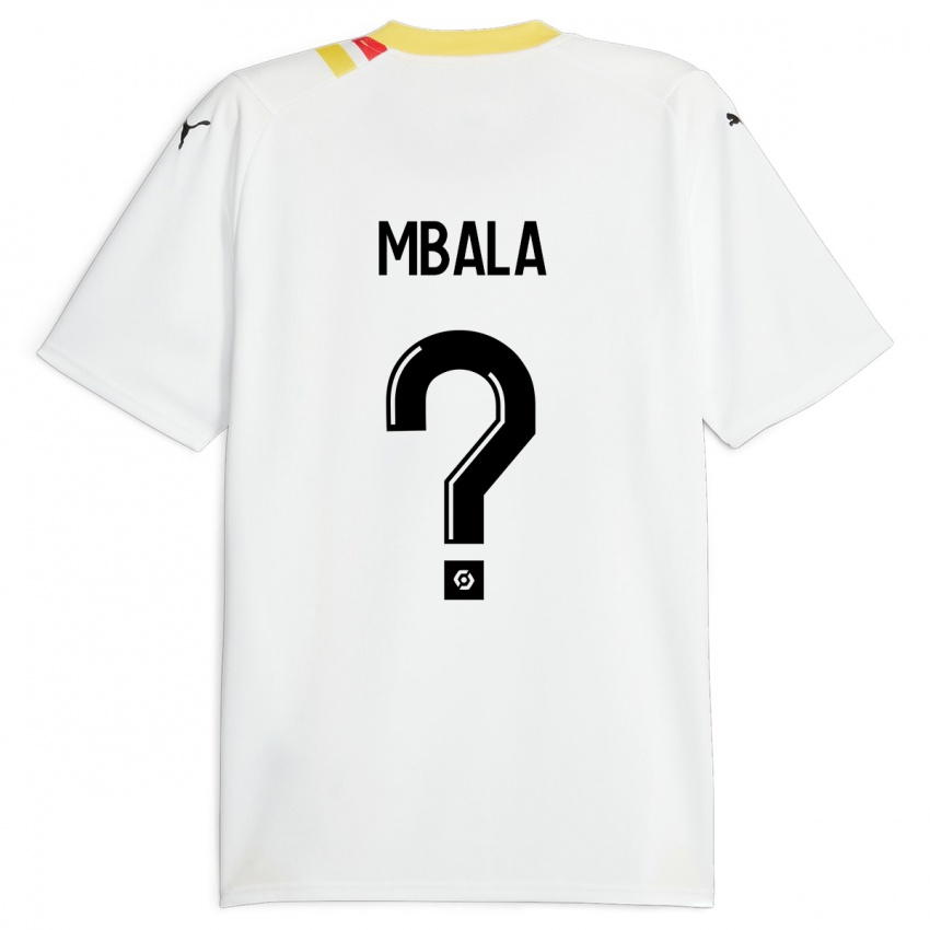 Kinder Keny Mbala #0 Schwarz Auswärtstrikot Trikot 2023/24 T-Shirt Österreich