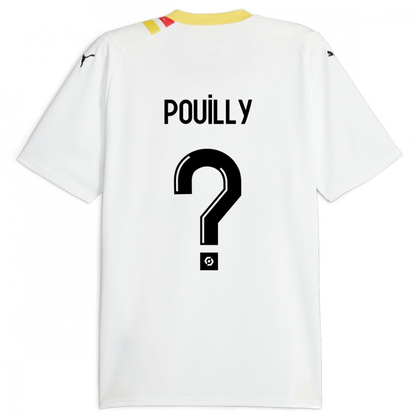 Kinder Tom Pouilly #0 Schwarz Auswärtstrikot Trikot 2023/24 T-Shirt Österreich