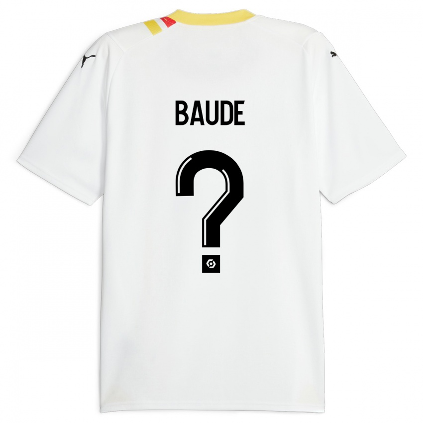 Kinder Léo Baudé #0 Schwarz Auswärtstrikot Trikot 2023/24 T-Shirt Österreich