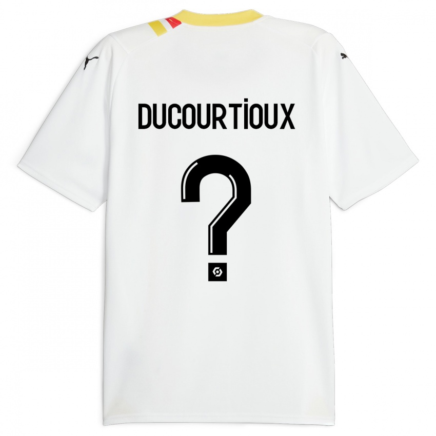 Kinder Ilan Ducourtioux #0 Schwarz Auswärtstrikot Trikot 2023/24 T-Shirt Österreich