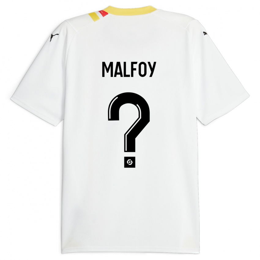 Kinder Lucas Malfoy #0 Schwarz Auswärtstrikot Trikot 2023/24 T-Shirt Österreich