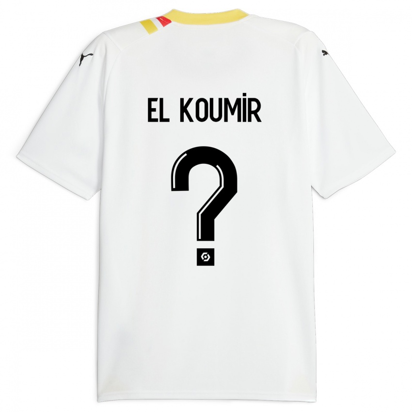 Kinder Kaïna El Koumir #0 Schwarz Auswärtstrikot Trikot 2023/24 T-Shirt Österreich