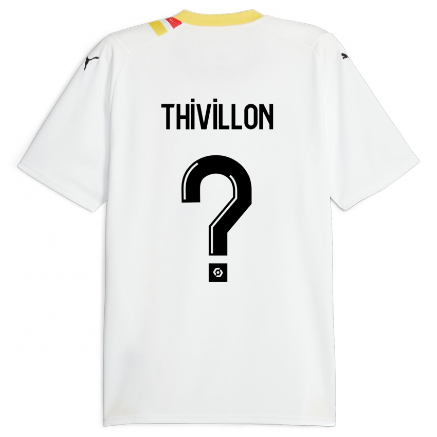 Kinder Lina Thivillon #0 Schwarz Auswärtstrikot Trikot 2023/24 T-Shirt Österreich