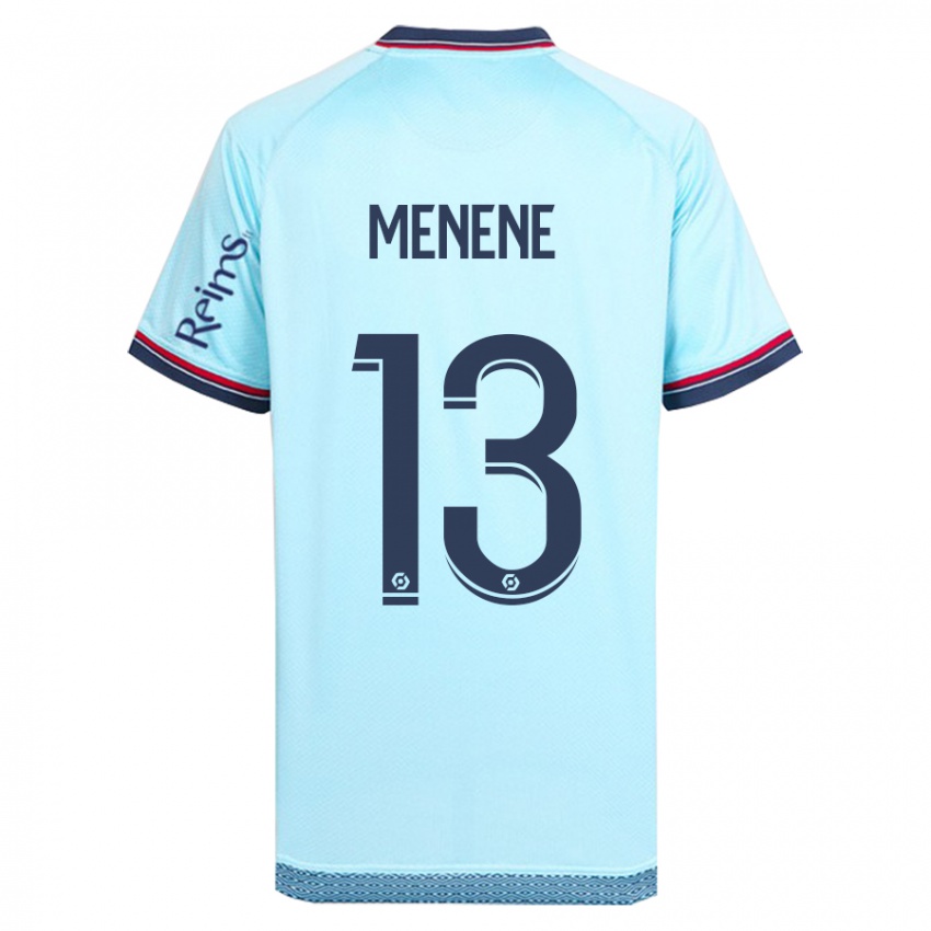 Kinder Meyong Menene #13 Himmelblau Auswärtstrikot Trikot 2023/24 T-Shirt Österreich