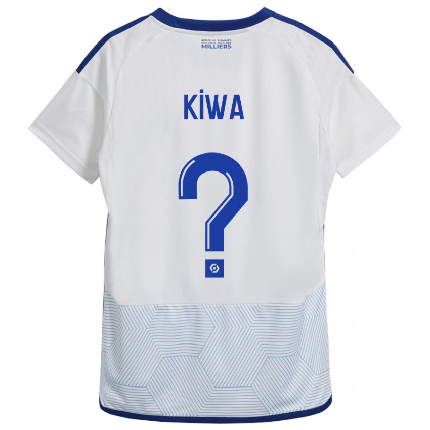 Kinder Bradel Kiwa #0 Weiß Auswärtstrikot Trikot 2023/24 T-Shirt Österreich