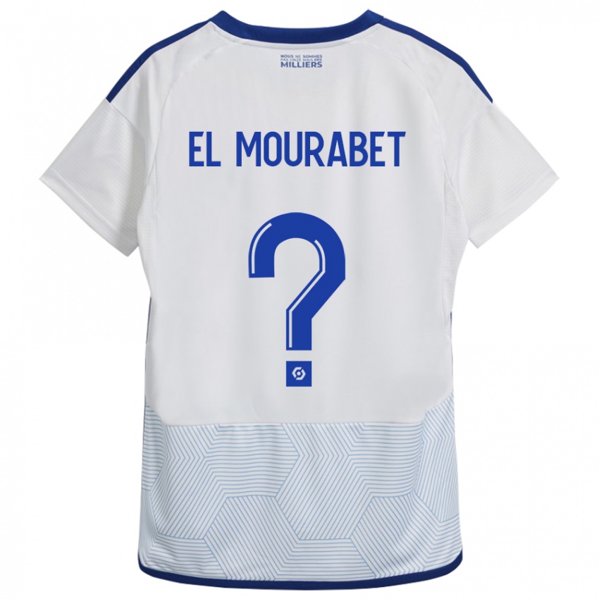 Kinder Samir El Mourabet #0 Weiß Auswärtstrikot Trikot 2023/24 T-Shirt Österreich