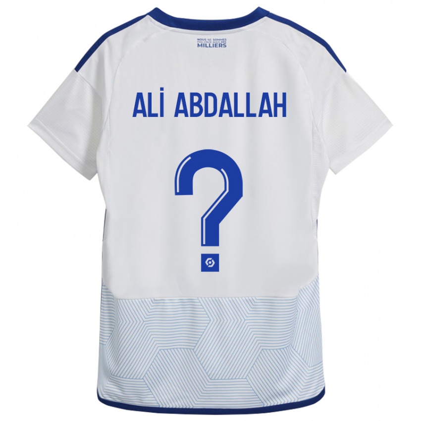 Kinder Aboubacar Ali Abdallah #0 Weiß Auswärtstrikot Trikot 2023/24 T-Shirt Österreich