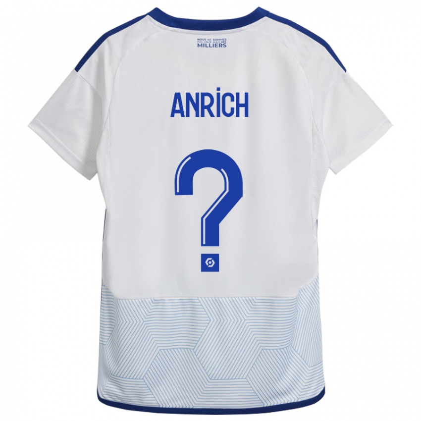 Kinder Melchior Anrich #0 Weiß Auswärtstrikot Trikot 2023/24 T-Shirt Österreich