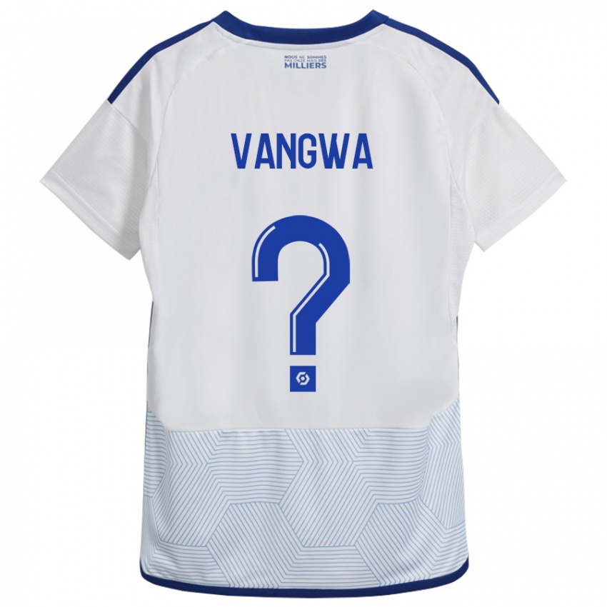 Kinder Jilva Vangwa #0 Weiß Auswärtstrikot Trikot 2023/24 T-Shirt Österreich