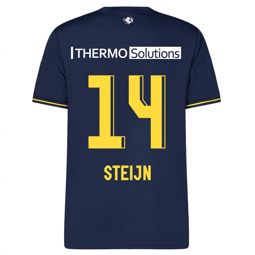 Kinder Sem Steijn #14 Marine Auswärtstrikot Trikot 2023/24 T-Shirt Österreich