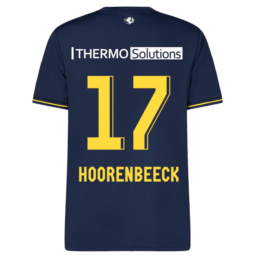 Kinder Alec Van Hoorenbeeck #17 Marine Auswärtstrikot Trikot 2023/24 T-Shirt Österreich