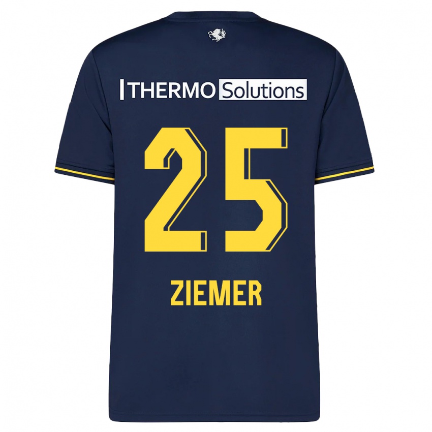 Kinder Taylor Ziemer #25 Marine Auswärtstrikot Trikot 2023/24 T-Shirt Österreich