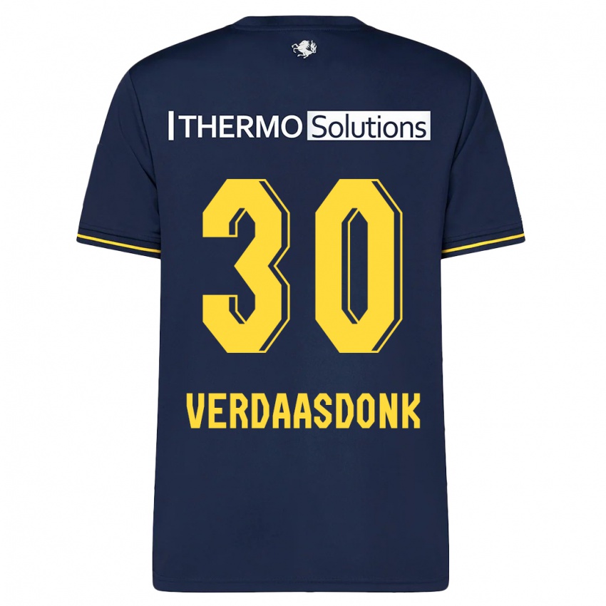 Kinder Suus Verdaasdonk #30 Marine Auswärtstrikot Trikot 2023/24 T-Shirt Österreich