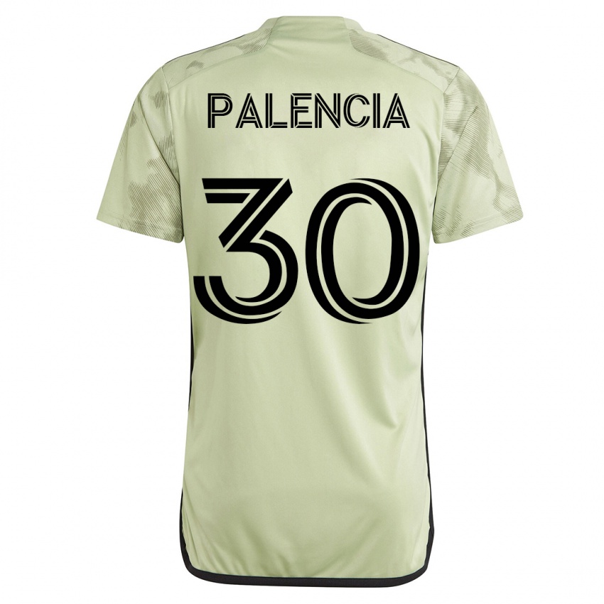 Kinder Sergi Palencia #30 Grün Auswärtstrikot Trikot 2023/24 T-Shirt Österreich