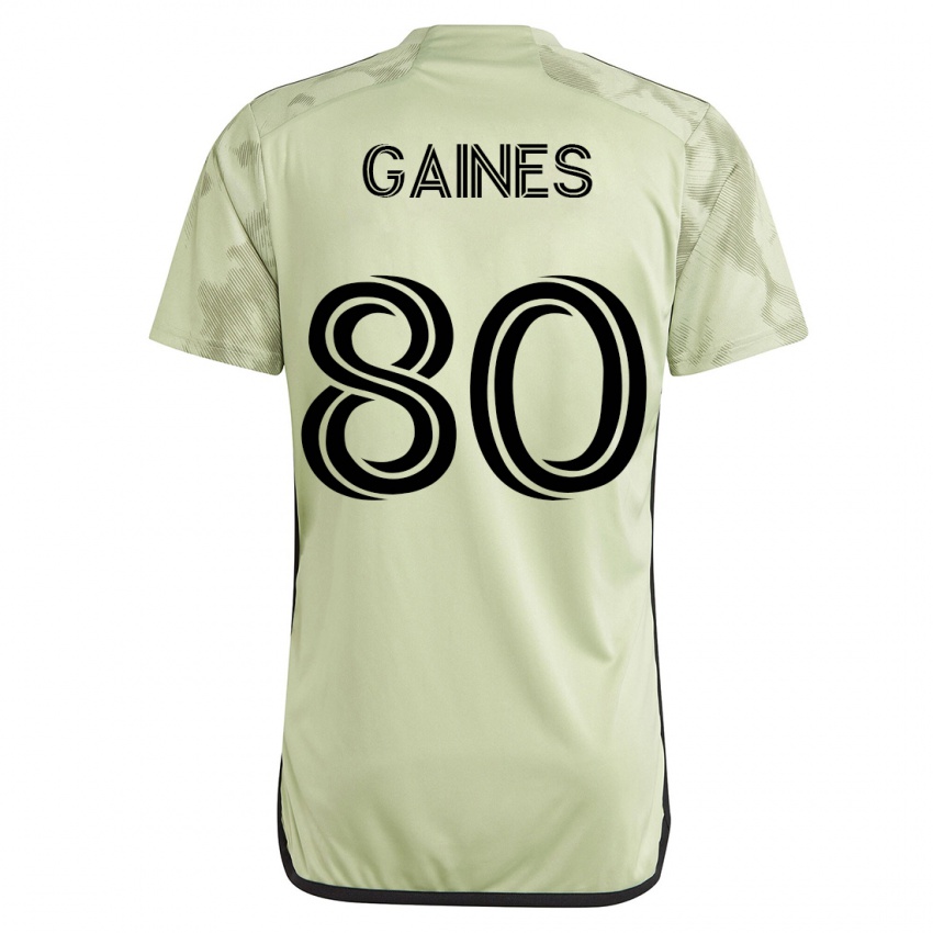 Kinder Julian Gaines #80 Grün Auswärtstrikot Trikot 2023/24 T-Shirt Österreich