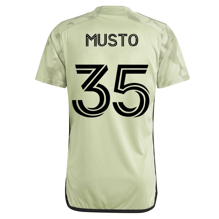 Kinder Tommy Musto #35 Grün Auswärtstrikot Trikot 2023/24 T-Shirt Österreich
