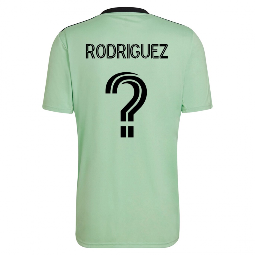 Kinder David Rodríguez #0 Hellgrün Auswärtstrikot Trikot 2023/24 T-Shirt Österreich