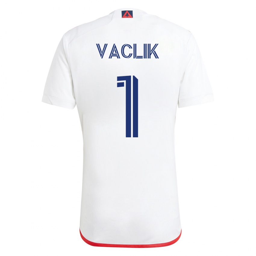 Kinder Tomas Vaclik #1 Weiß Rot Auswärtstrikot Trikot 2023/24 T-Shirt Österreich