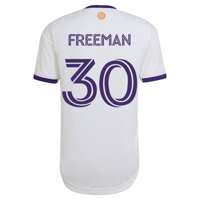 Kinder Alex Freeman #30 Weiß Auswärtstrikot Trikot 2023/24 T-Shirt Österreich