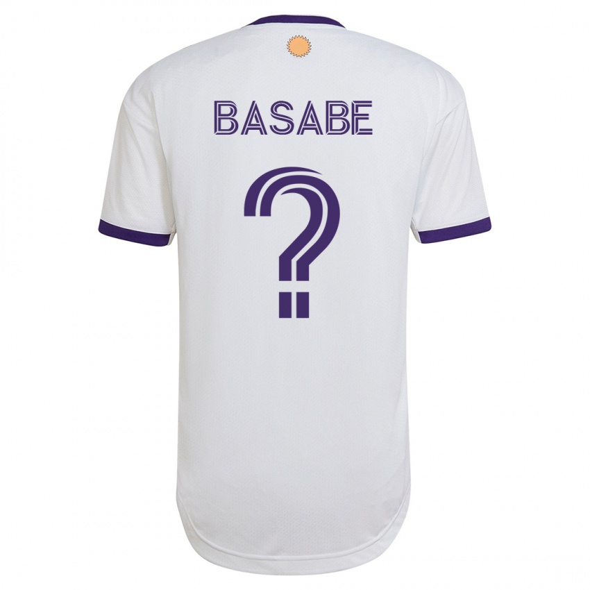 Kinder Ryan Basabe #0 Weiß Auswärtstrikot Trikot 2023/24 T-Shirt Österreich