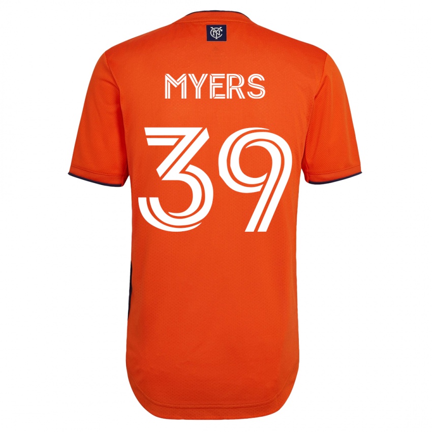 Kinder Md Myers #39 Schwarz Auswärtstrikot Trikot 2023/24 T-Shirt Österreich