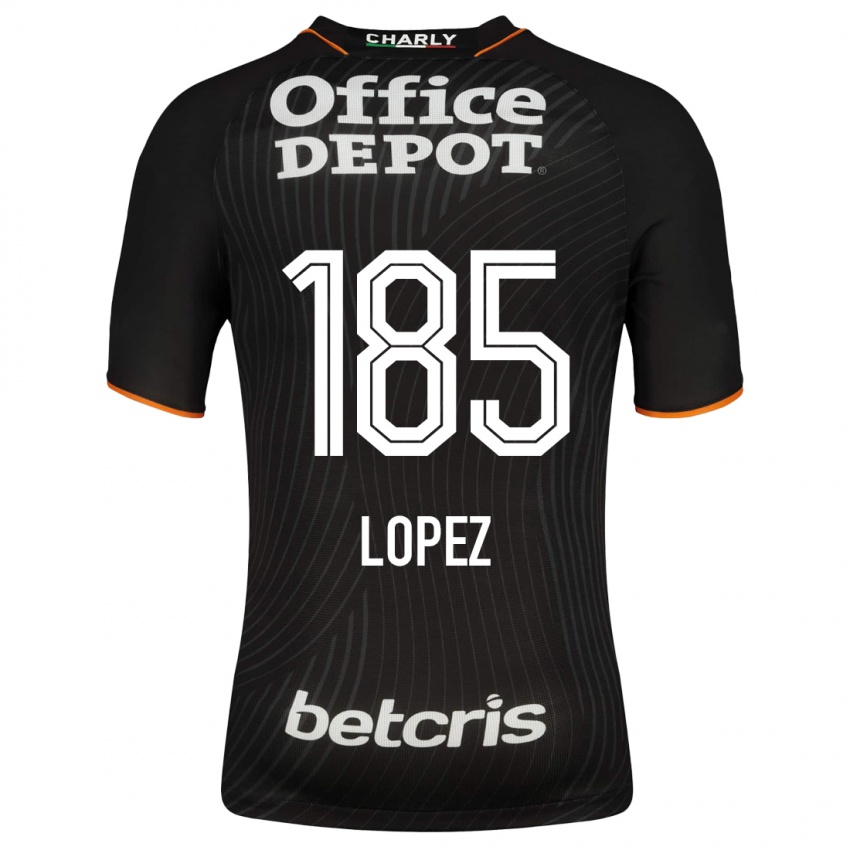 Kinder René López #185 Schwarz Auswärtstrikot Trikot 2023/24 T-Shirt Österreich