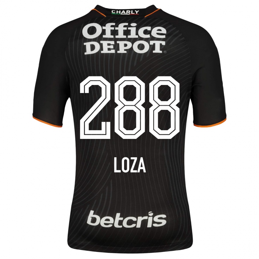 Kinder Santino Loza #288 Schwarz Auswärtstrikot Trikot 2023/24 T-Shirt Österreich