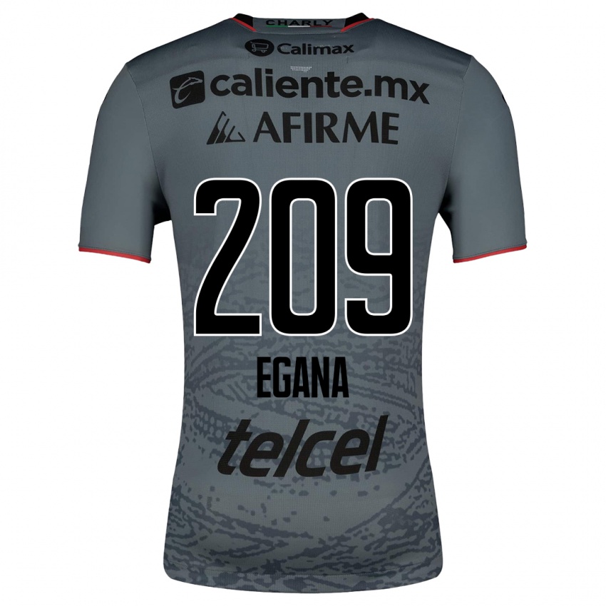 Kinder Arath Egaña #209 Grau Auswärtstrikot Trikot 2023/24 T-Shirt Österreich