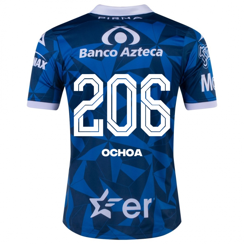Kinder Barúc Ochoa #206 Blau Auswärtstrikot Trikot 2023/24 T-Shirt Österreich