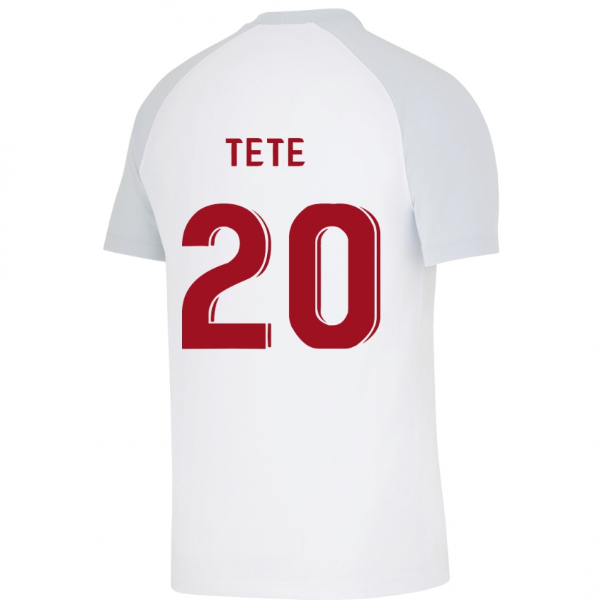 Kinder Tete #20 Weiß Auswärtstrikot Trikot 2023/24 T-Shirt Österreich