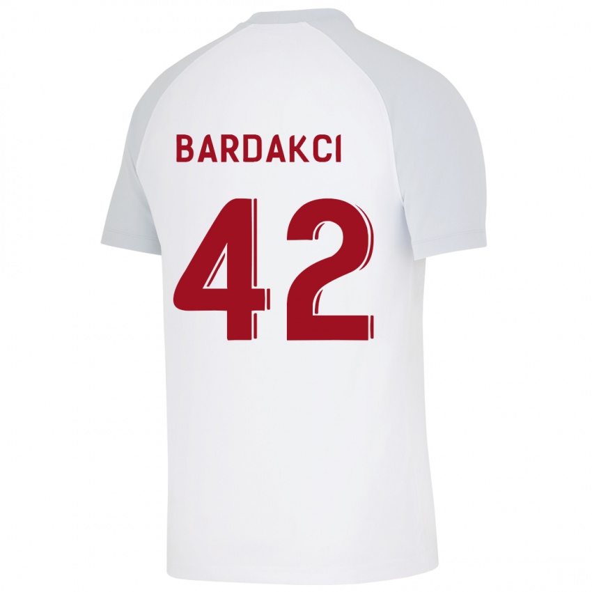 Kinder Abdülkerim Bardakcı #42 Weiß Auswärtstrikot Trikot 2023/24 T-Shirt Österreich