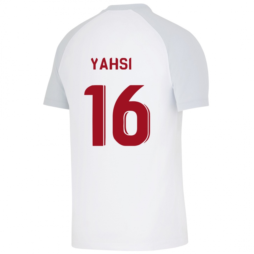 Kinder Ismail Yahsi #16 Weiß Auswärtstrikot Trikot 2023/24 T-Shirt Österreich