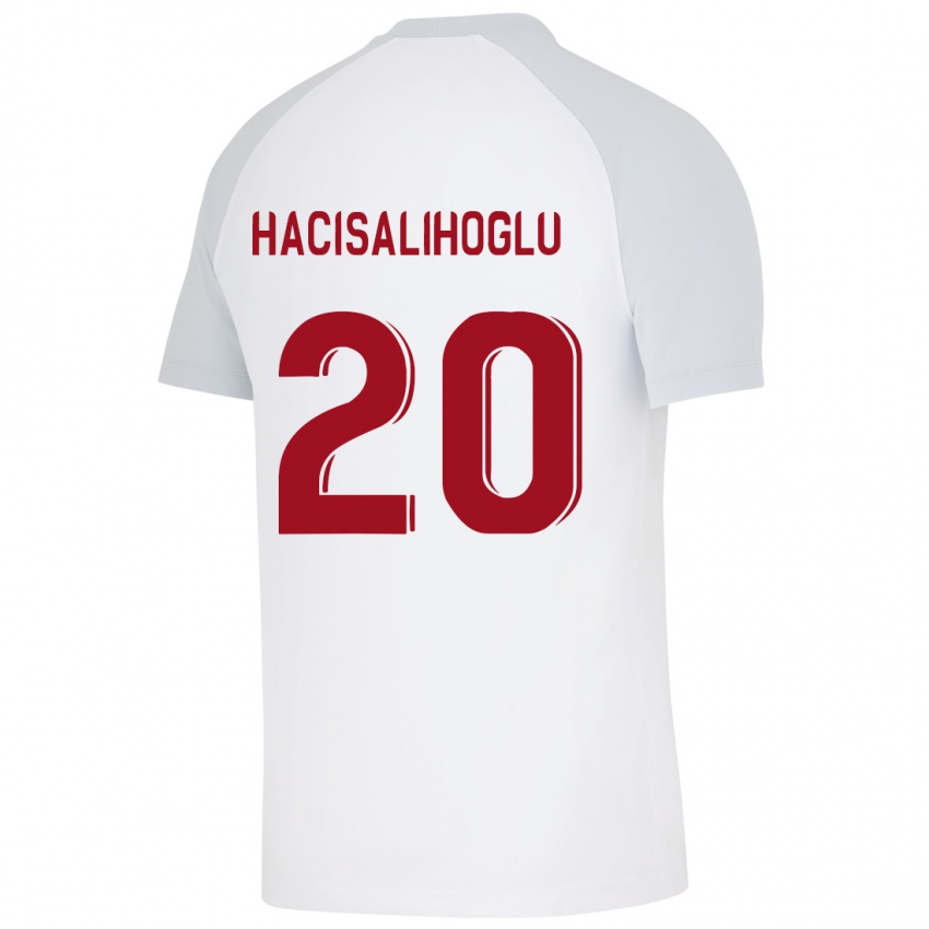 Kinder Arda Hacisalihoglu #20 Weiß Auswärtstrikot Trikot 2023/24 T-Shirt Österreich