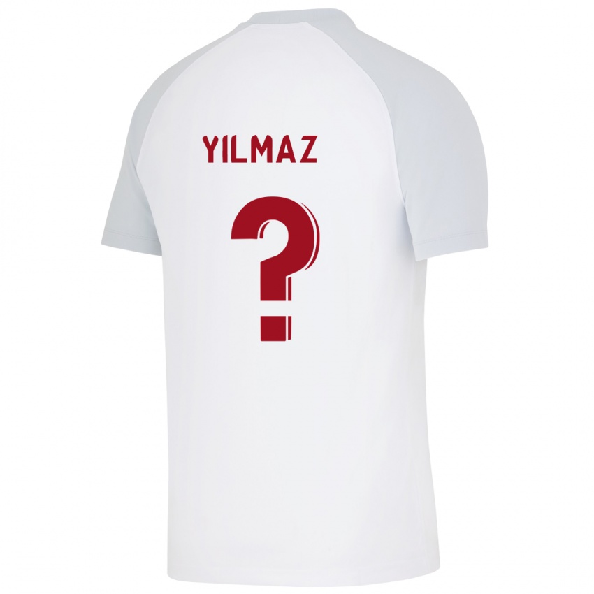 Kinder Berat Yilmaz #0 Weiß Auswärtstrikot Trikot 2023/24 T-Shirt Österreich