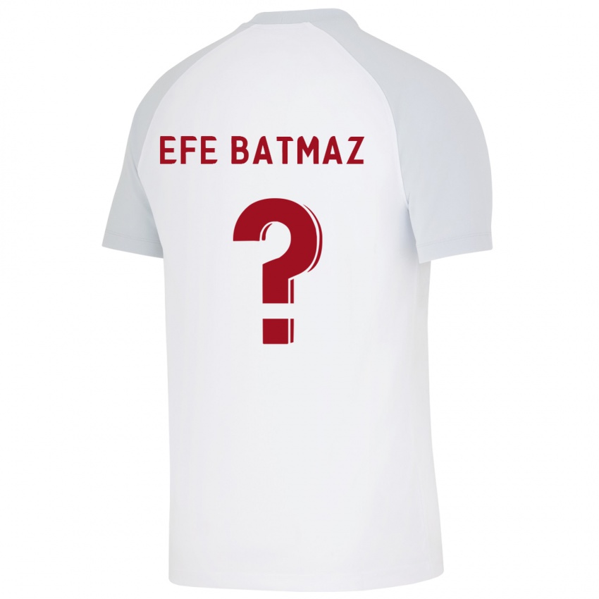 Kinder Mert Efe Batmaz #0 Weiß Auswärtstrikot Trikot 2023/24 T-Shirt Österreich