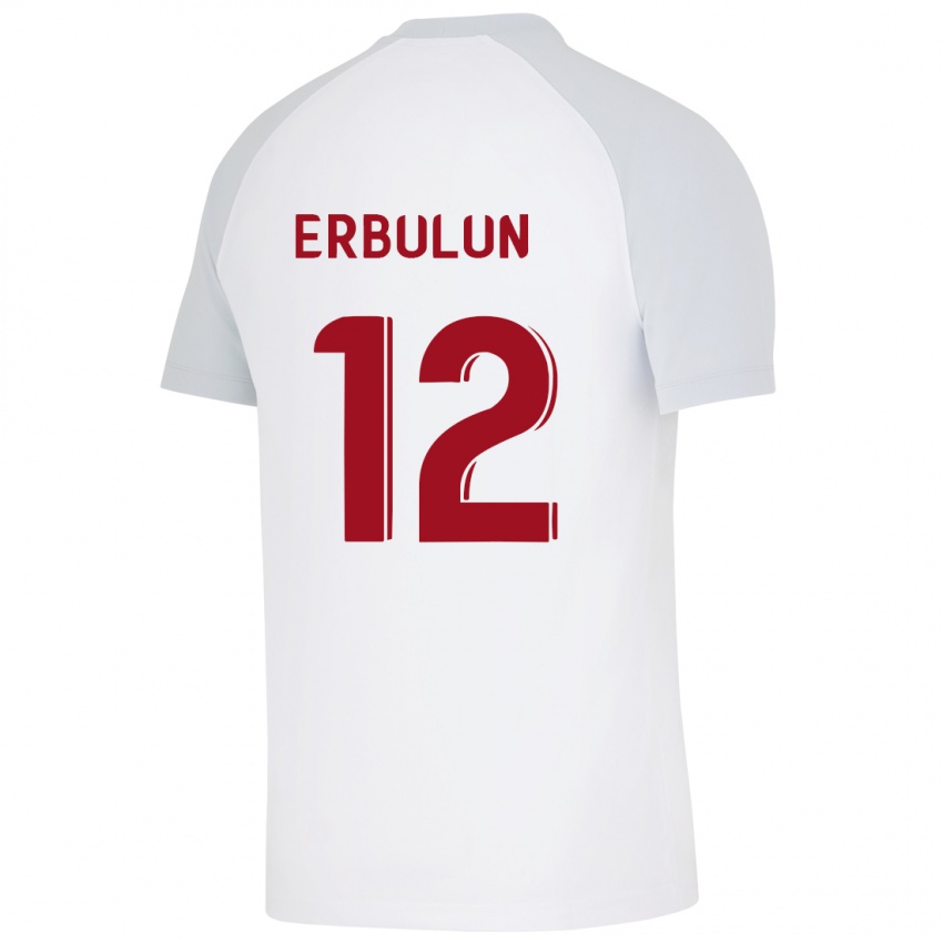 Kinder Helin Erbulun #12 Weiß Auswärtstrikot Trikot 2023/24 T-Shirt Österreich