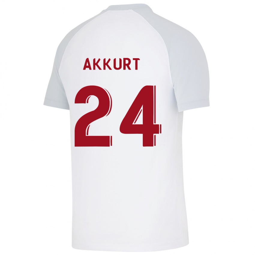 Kinder Arzu Akkurt #24 Weiß Auswärtstrikot Trikot 2023/24 T-Shirt Österreich