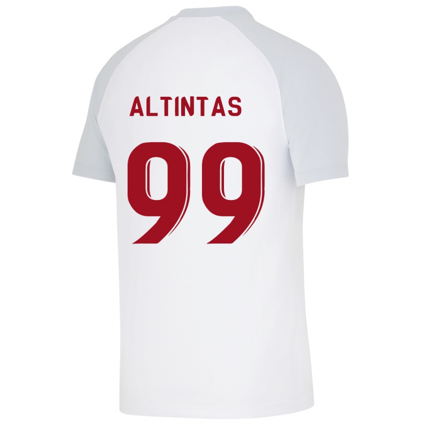 Kinder Benan Altıntaş #99 Weiß Auswärtstrikot Trikot 2023/24 T-Shirt Österreich