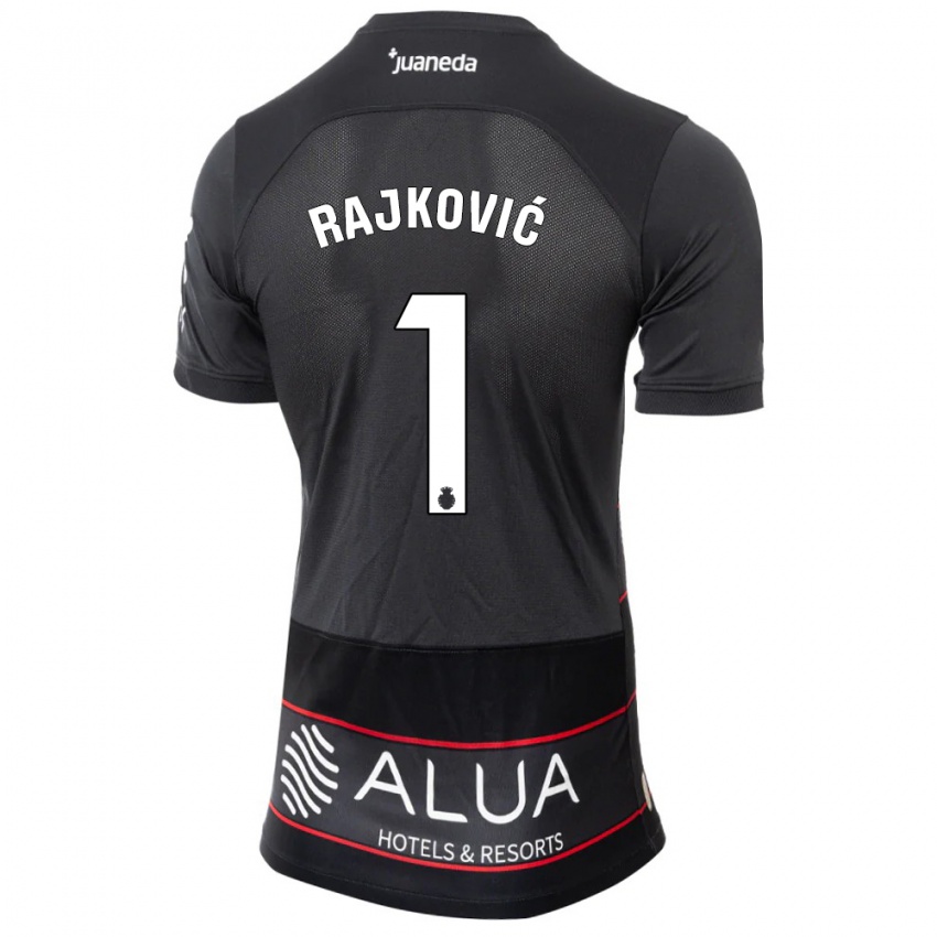 Kinder Predrag Rajkovic #1 Schwarz Auswärtstrikot Trikot 2023/24 T-Shirt Österreich