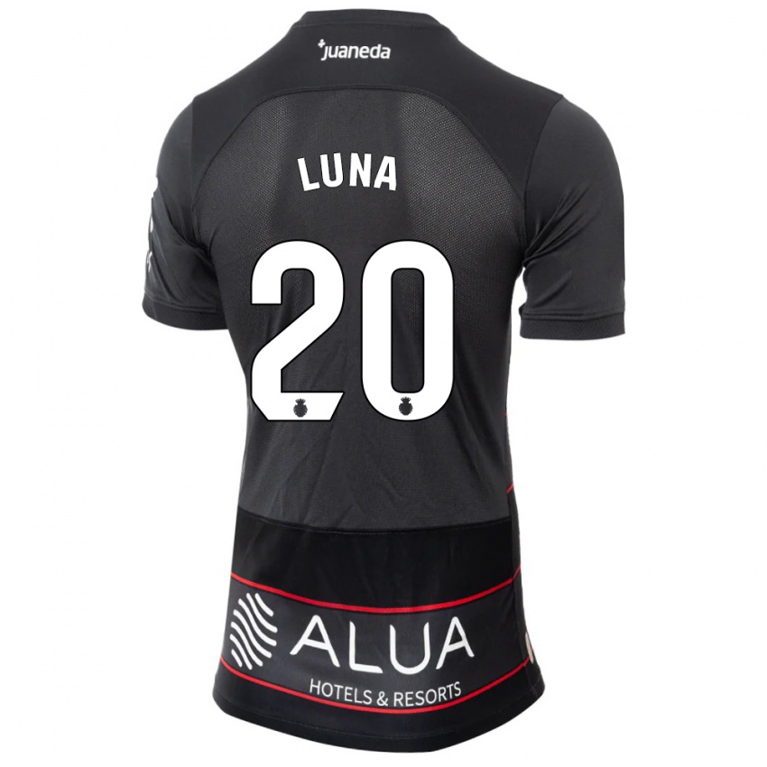 Kinder Daniel Luna #20 Schwarz Auswärtstrikot Trikot 2023/24 T-Shirt Österreich