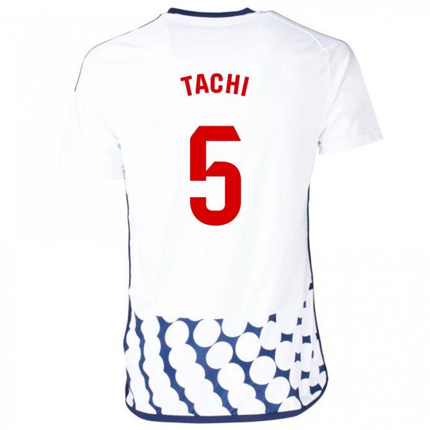 Kinder Tachi #5 Weiß Auswärtstrikot Trikot 2023/24 T-Shirt Österreich