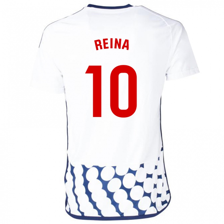 Kinder Alberto Reina #10 Weiß Auswärtstrikot Trikot 2023/24 T-Shirt Österreich