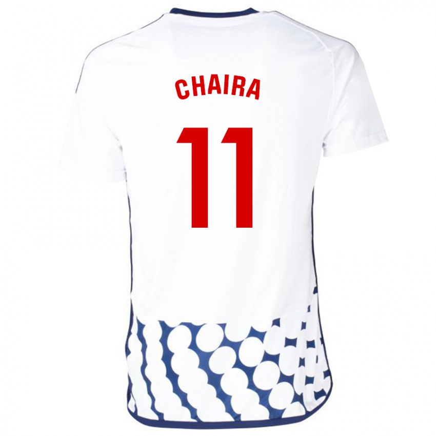 Kinder Ilyas Chaira #11 Weiß Auswärtstrikot Trikot 2023/24 T-Shirt Österreich