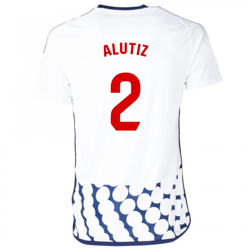 Kinder Hodei Alutiz #2 Weiß Auswärtstrikot Trikot 2023/24 T-Shirt Österreich