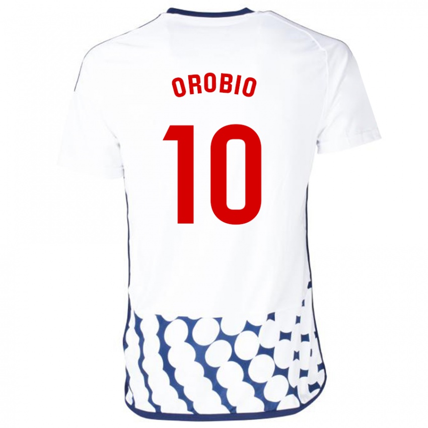 Kinder Ekhiotz Orobio #10 Weiß Auswärtstrikot Trikot 2023/24 T-Shirt Österreich