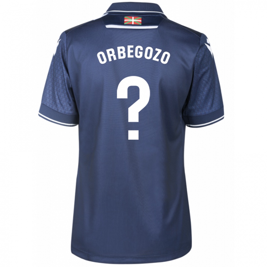 Kinder Oihan Orbegozo #0 Marine Auswärtstrikot Trikot 2023/24 T-Shirt Österreich