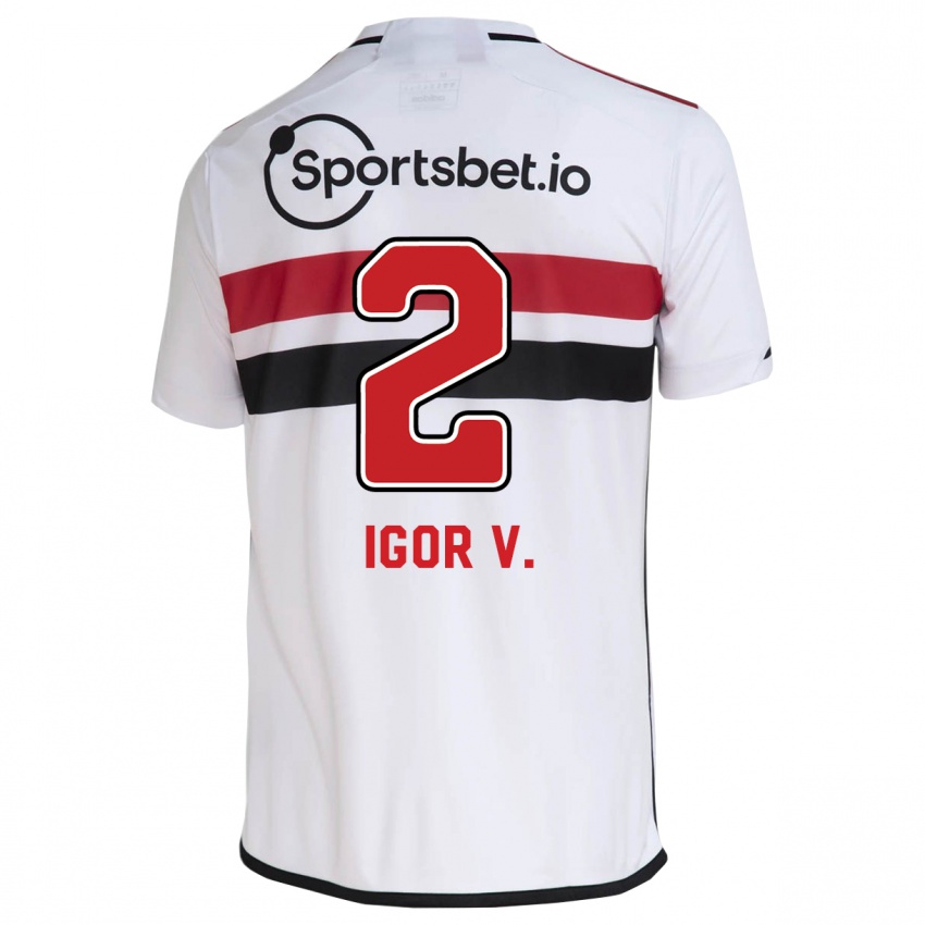 Herren Igor Vinicius #2 Weiß Heimtrikot Trikot 2023/24 T-Shirt Österreich